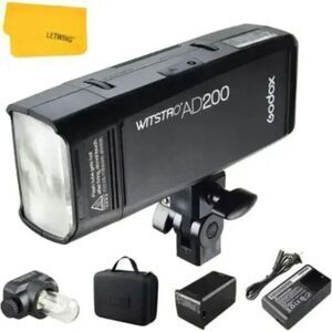 Godox AD200 Strobe Flash Monolight, 200Ws Pocket Flash Light (1729)